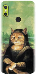 Husa din silicon compatibila cu Xiaomi Redmi Note 5 Pro - model Meowna Lisa 
