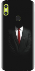 Husa din silicon compatibila cu Xiaomi Redmi Note 5 Pro - model Mystery Man In Suit 