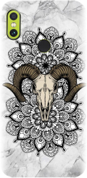 Husa din silicon compatibila cu Xiaomi Redmi Note 5 Pro - model Tatoo Art Goat 