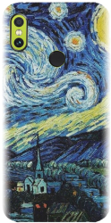 Husa din silicon compatibila cu Xiaomi Redmi Note 5 Pro - model The Starry Night 