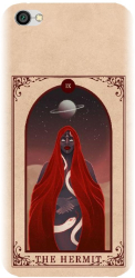 Husa din silicon compatibila cu Xiaomi Redmi Note 5A - model Tarot The Hermit 