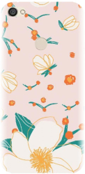 Husa din silicon compatibila cu Xiaomi Redmi Note 5A Prime - model Floral 
