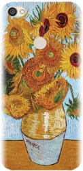 Husa din silicon compatibila cu Xiaomi Redmi Note 5A Prime - model Sunflowers 2 