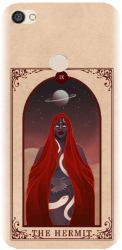 Husa din silicon compatibila cu Xiaomi Redmi Note 5A Prime - model Tarot The Hermit 