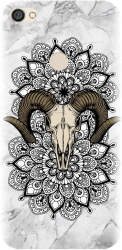 Husa din silicon compatibila cu Xiaomi Redmi Note 5A Prime - model Tatoo Art Goat 