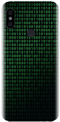 Husa din silicon compatibila cu Xiaomi Redmi Note 6 - model Binary Code 