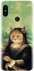 Husa din silicon compatibila cu Xiaomi Redmi Note 6 - model Meowna Lisa 