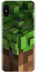 Husa din silicon compatibila cu Xiaomi Redmi Note 6 - model Minecraft 