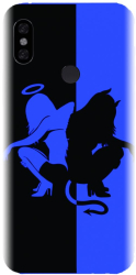 Husa din silicon compatibila cu Xiaomi Redmi Note 6 Pro - model Angel Devil 