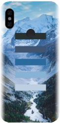 Husa din silicon compatibila cu Xiaomi Redmi Note 6 Pro - model Color Scheme Iarna 