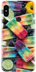 Husa din silicon compatibila cu Xiaomi Redmi Note 6 Pro - model Colorful Ice Cream 