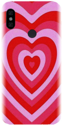 Husa din silicon compatibila cu Xiaomi Redmi Note 6 Pro - model PPG Heart Tunnel 