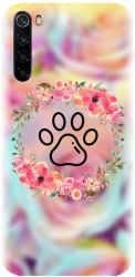Husa din silicon compatibila cu Xiaomi Redmi Note 8 - model Animal Love 