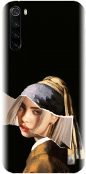 Husa din silicon compatibila cu Xiaomi Redmi Note 8 - model Billie art 