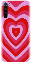 Husa din silicon compatibila cu Xiaomi Redmi Note 8 - model PPG Heart Tunnel 