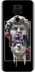 Husa din silicon compatibila cu Xiaomi Redmi Note 9 - model Contemporary Art 1 