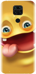 Husa din silicon compatibila cu Xiaomi Redmi Note 9 - model Cute Monster