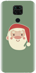 Husa din silicon compatibila cu Xiaomi Redmi Note 9 - model Cute Santa Claus 