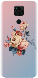 Husa din silicon compatibila cu Xiaomi Redmi Note 9 - model Roses 