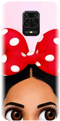 Husa din silicon compatibila cu Xiaomi Redmi Note 9 Pro Max - model Anime Art Girl 