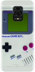 Husa din silicon compatibila cu Xiaomi Redmi Note 9 Pro Max - model Retro Game Boy 