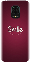 Husa din silicon compatibila cu Xiaomi Redmi Note 9 Pro Max - model Smile Love 