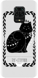 Husa din silicon compatibila cu Xiaomi Redmi Note 9 Pro Max - model Tarot The Emperor 