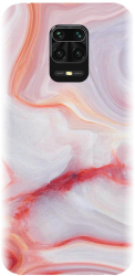 Husa din silicon compatibila cu Xiaomi Redmi Note 9 Pro - model Abstract 102 