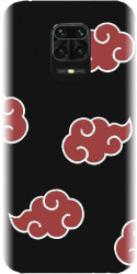 Husa din silicon compatibila cu Xiaomi Redmi Note 9 Pro - model Anime Akastuki 