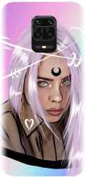 Husa din silicon compatibila cu Xiaomi Redmi Note 9 Pro - model Fan Art Billie 