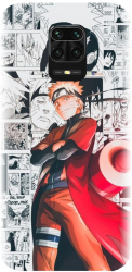Husa din silicon compatibila cu Xiaomi Redmi Note 9 Pro - model Naruto Aesthetic 
