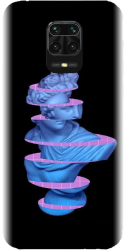 Husa din silicon compatibila cu Xiaomi Redmi Note 9 Pro - model Sculptura 