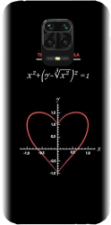 Husa din silicon compatibila cu Xiaomi Redmi Note 9 Pro - model The Love Formula 