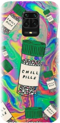 Husa din silicon compatibila cu Xiaomi Redmi Note 9 Pro - model Trippy Pills 