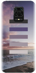 Husa din silicon compatibila cu Xiaomi Redmi Note 9s - model Plaja Tropicala 