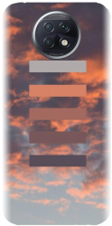 Husa din silicon compatibila cu Xiaomi Redmi note 9T 5G - model Nori De Foc 