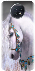 Husa din silicon compatibila cu Xiaomi Redmi note 9T 5G - model White Horse 