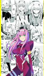 Husa din silicon compatibila cu Xiaomi Redmi Note 9t Pro 5G - model Anime Zero Two 