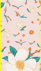 Husa din silicon compatibila cu Xiaomi Redmi Note 9t Pro 5G - model Floral 