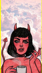 Husa din silicon compatibila cu Xiaomi Redmi Note 9t Pro 5G - model Trippy Evil Mode 