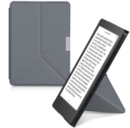 Husa pentru Kobo Aura Edition 2 Kwmobile Gri Piele ecologica 41181.73 
