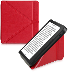 Husa pentru Kobo Libra 2 Kwmobile Rosu Piele ecologica 56576.09 