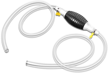 Pompa Manuala Transfer Lichide MRG M1068 cu Furtun 1.2 m Tip Sifon Pentru Apa Combustibil Ulei Alcool Motorina Benzina 