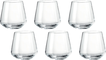 Set 6 pahare BOHEMIA CRISTAL SIESTA fara picior 400ml 