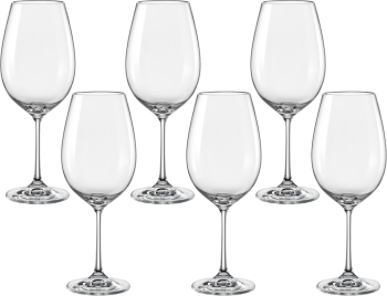 Set 6 pahare pentru apa/vin BOHEMIA CRISTAL VIOLA 550ml 