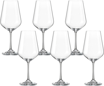 Set 6 pahare pentru vin/apa BOHEMIA CRISTAL SIESTA 400ml 