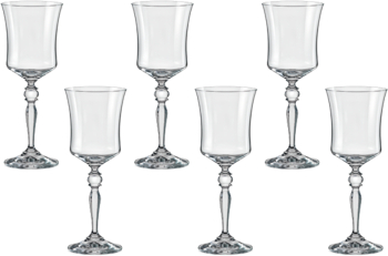 Set 6 pahare vin BOHEMIA CRISTAL GRACE 185ml 