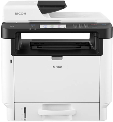 Multifunctionala Laser Monocrom Ricoh M 320FB A4 1200 x 1200 dpi 32 ppm 
