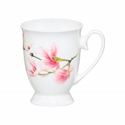 Cana portelan cu talpa 300ml AMBITION Magnolia 