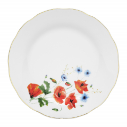 Farfurie desert 18cm portelan DOMOTTI Poppies 